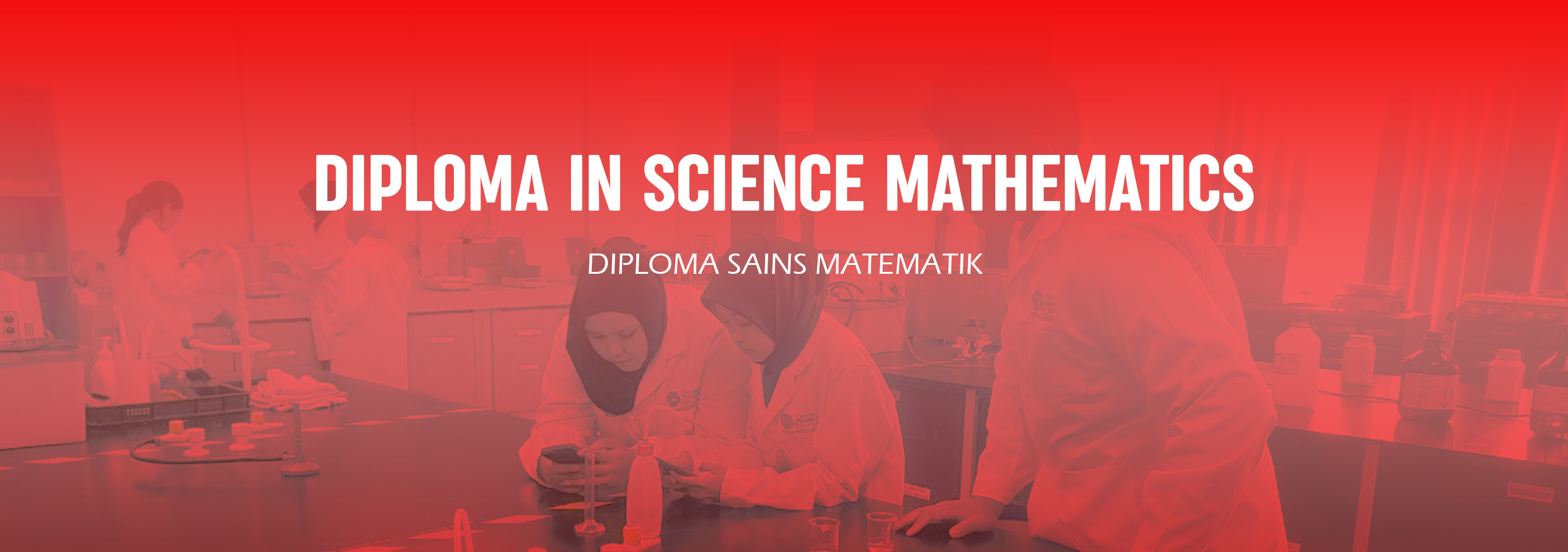 Banner diploma sains math